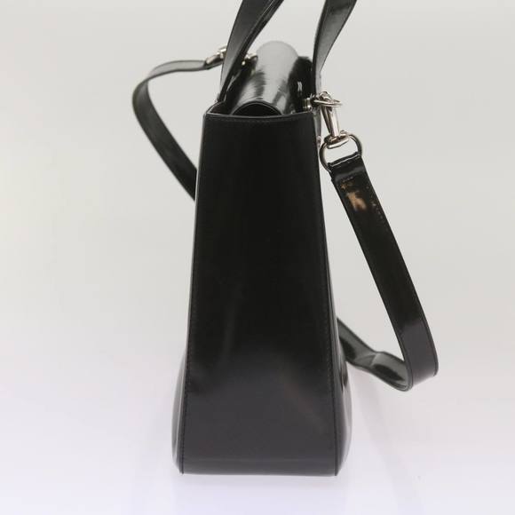 GUCCI Hand Bag Leather 2way Black 000 1013 0504 Auth ep3538 - Picture 4 of 16